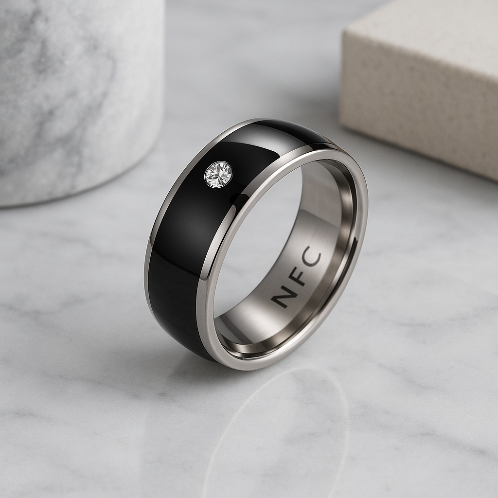 NFC Smart Ring – Touchless Digital Control Gadget-3