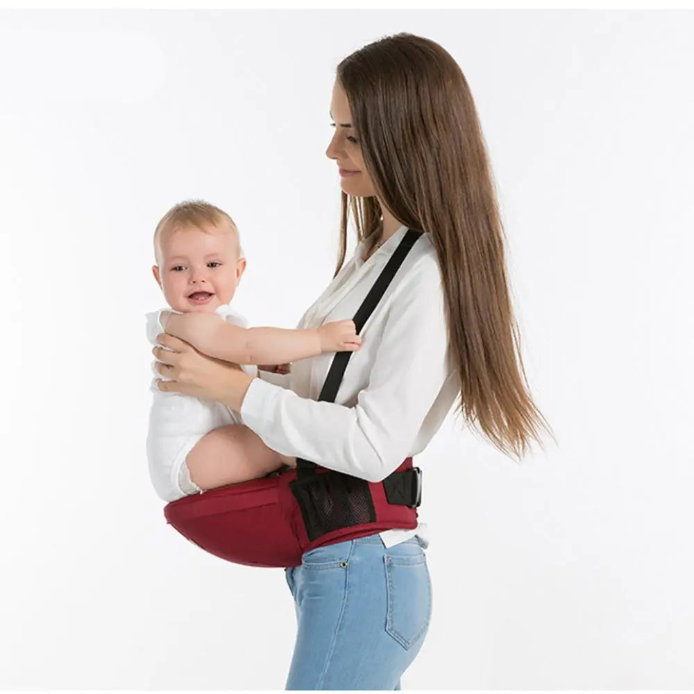 Baby Hip Seat Carrier β Comfortable Waist Belt Baby Essentials-4