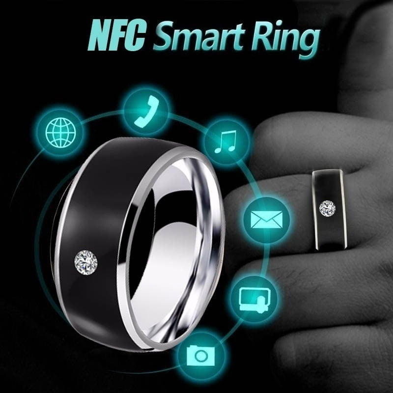 NFC Smart Ring – Touchless Digital Control Gadget-3