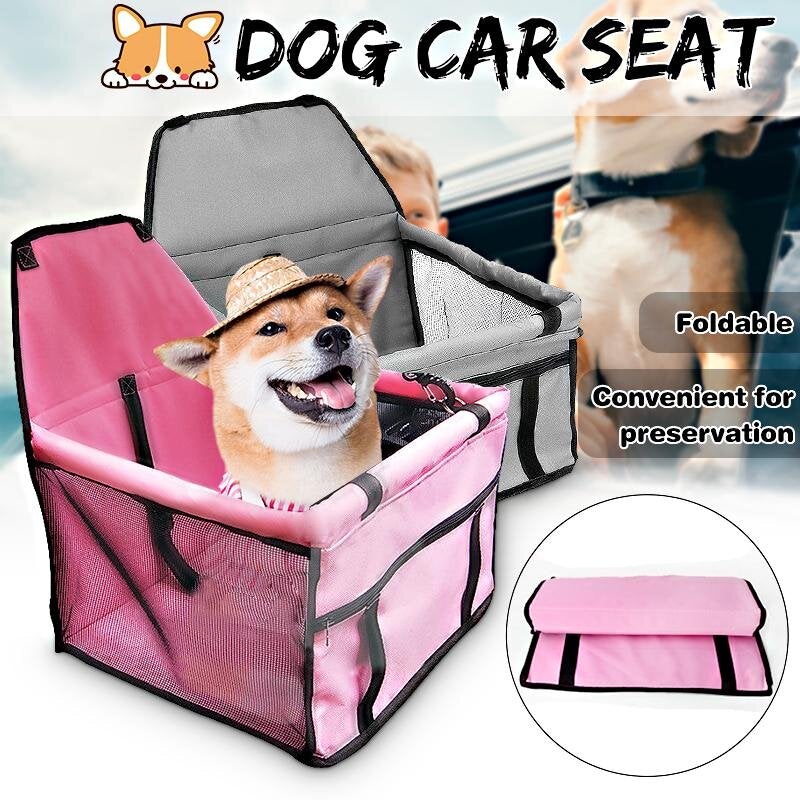 Pet Car Hammock Seat Foldable & Secure Pet Essentials-11
