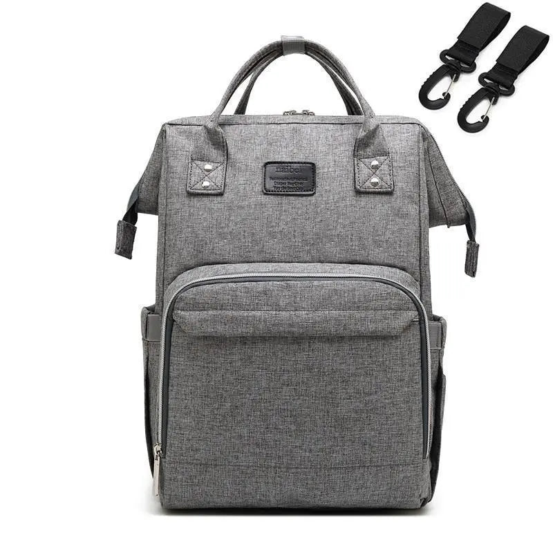 Baby Diaper Bag with USB & Sleeping Crib Baby Essentials-4