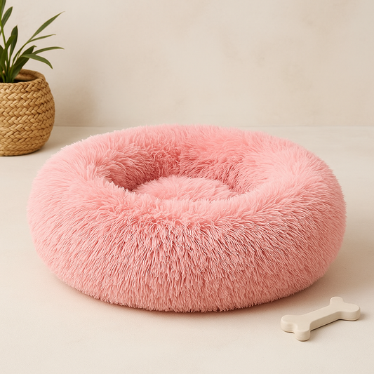 Calming Donut Bed for Dogs & Cats Pet Essentials-11
