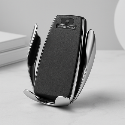 Fast Wireless Car Charger with Auto-Clamp Gadget-3