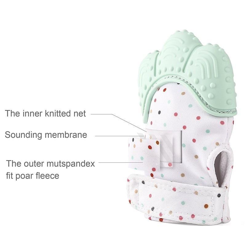 Baby Teething Glove – Soothing Mitten Toy Baby Essentials-4