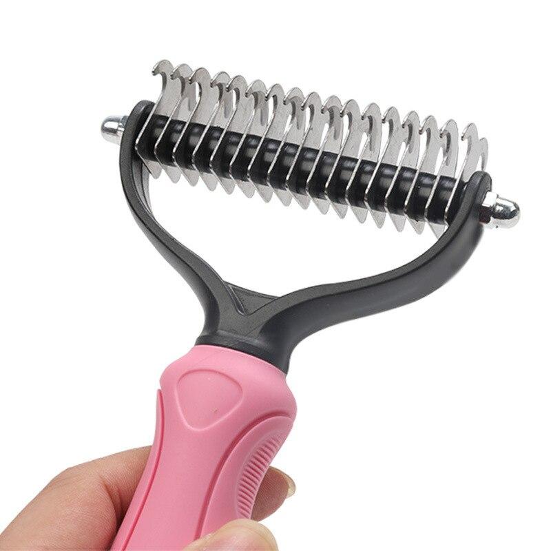 Pet Fur Knot Remover Comb – Dog Grooming Tool Pet Essentials-11