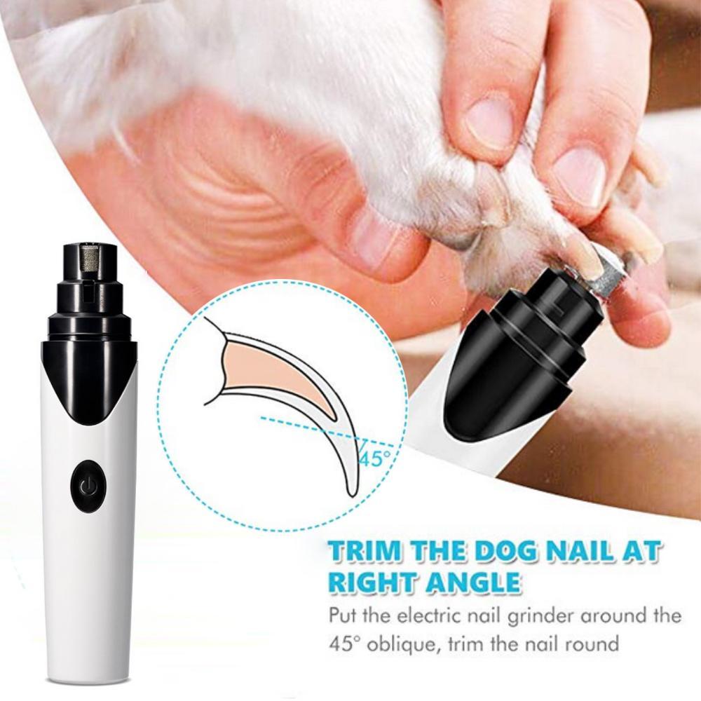 Rechargeable Pet Nail Clipper Pet Essentials-11