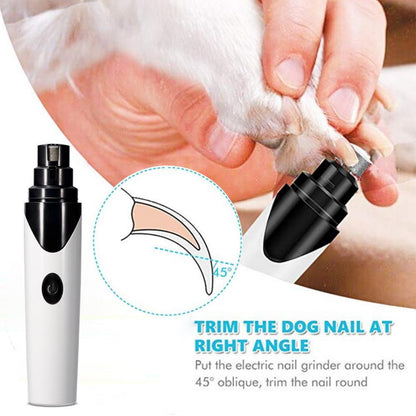 Rechargeable Pet Nail Clipper Pet Essentials-11