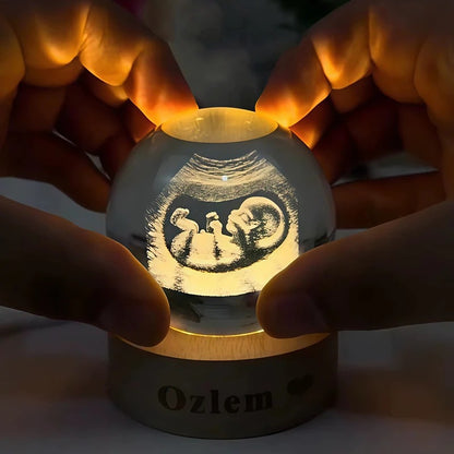Little Miracle Orb - Crystal Ball with Personalized Engraving