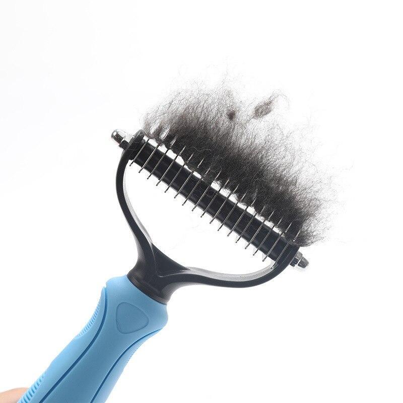 Pet Fur Knot Remover Comb – Dog Grooming Tool Pet Essentials-11