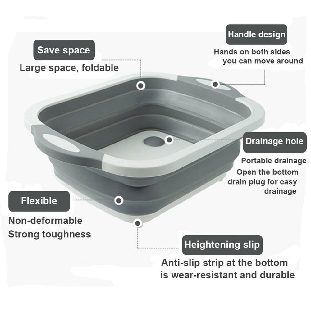 Foldable Kitchen Chopping Board Home Essentials-5