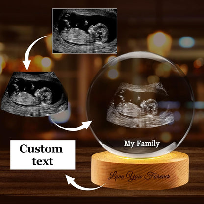 Little Miracle Orb - Crystal Ball with Personalized Engraving