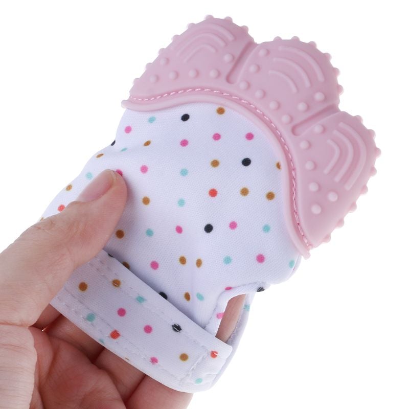Baby Teething Glove – Soothing Mitten Toy Baby Essentials-4