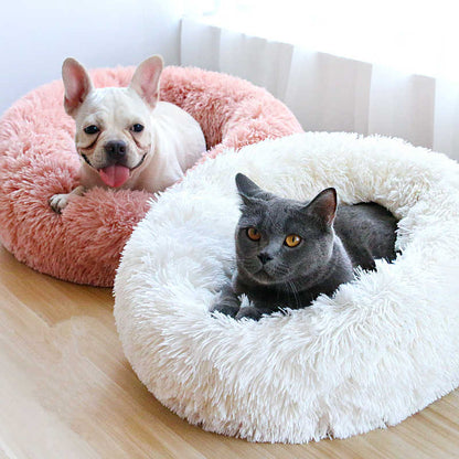Calming Donut Bed for Dogs & Cats Pet Essentials-11