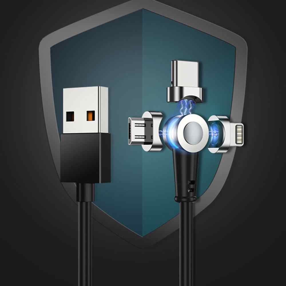 Magnetic USB Charging Cable 180° Rotate Gadget-3