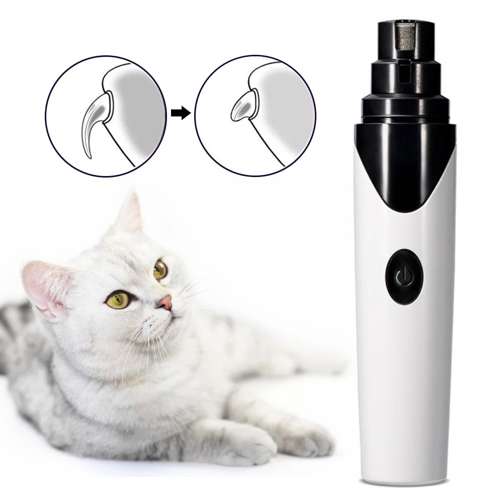 Rechargeable Pet Nail Clipper Pet Essentials-11