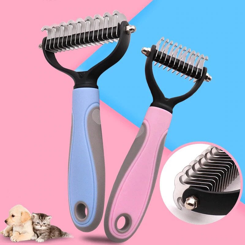 Pet Fur Knot Remover Comb – Dog Grooming Tool Pet Essentials-11