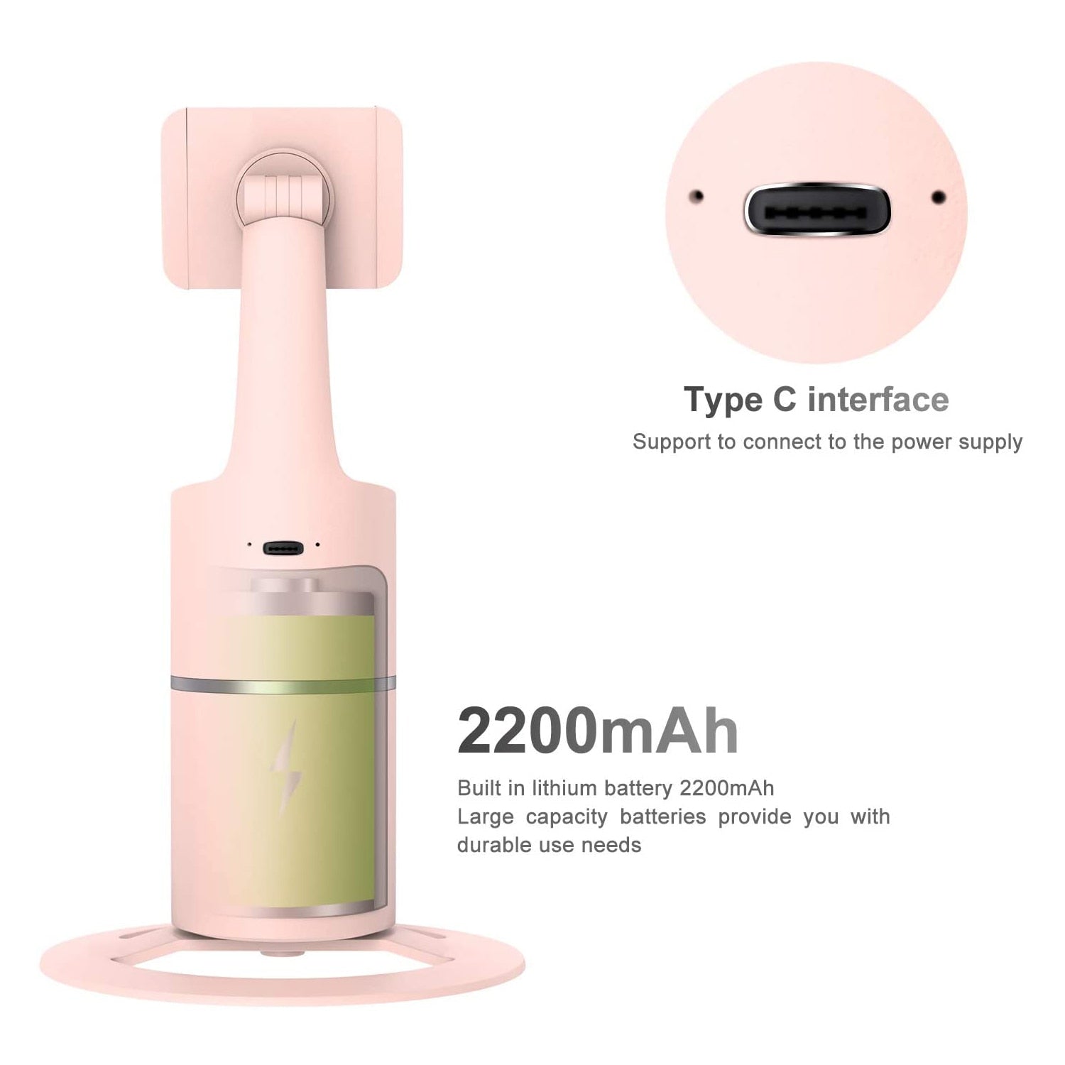 Smart Face Tracking Phone Gimbal Gadget-3